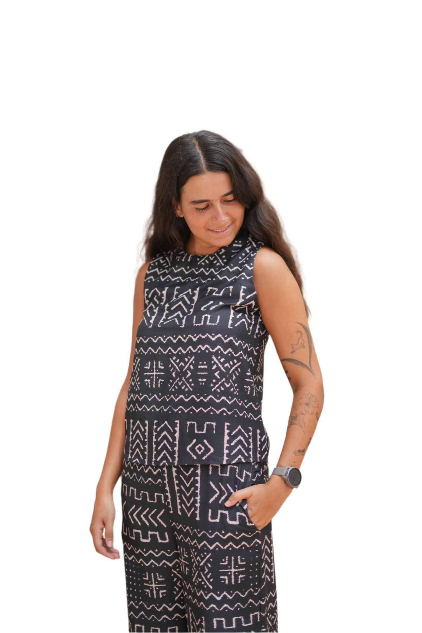 Boho Black Set - Top