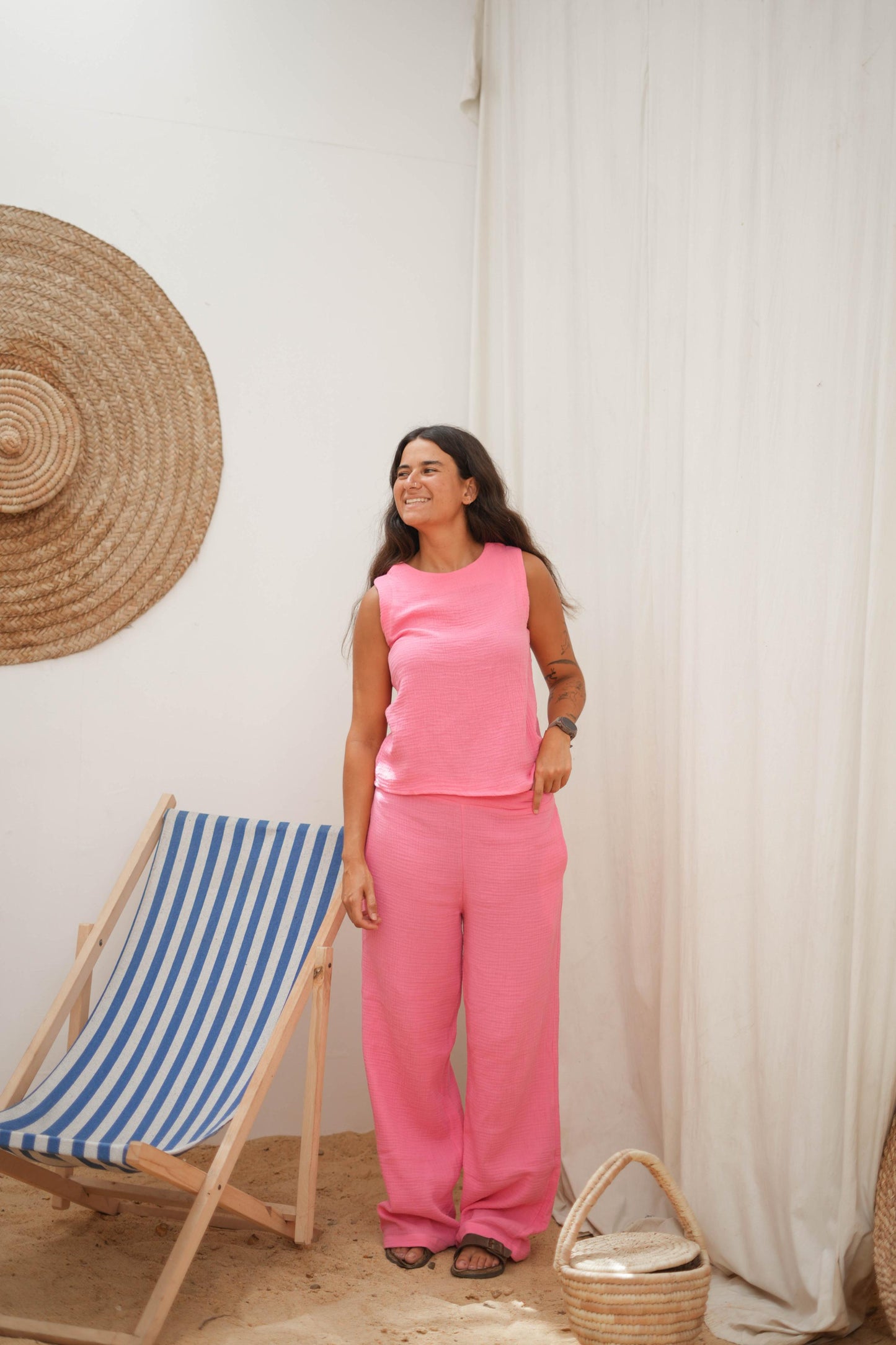 Boho Pink Set - Pants