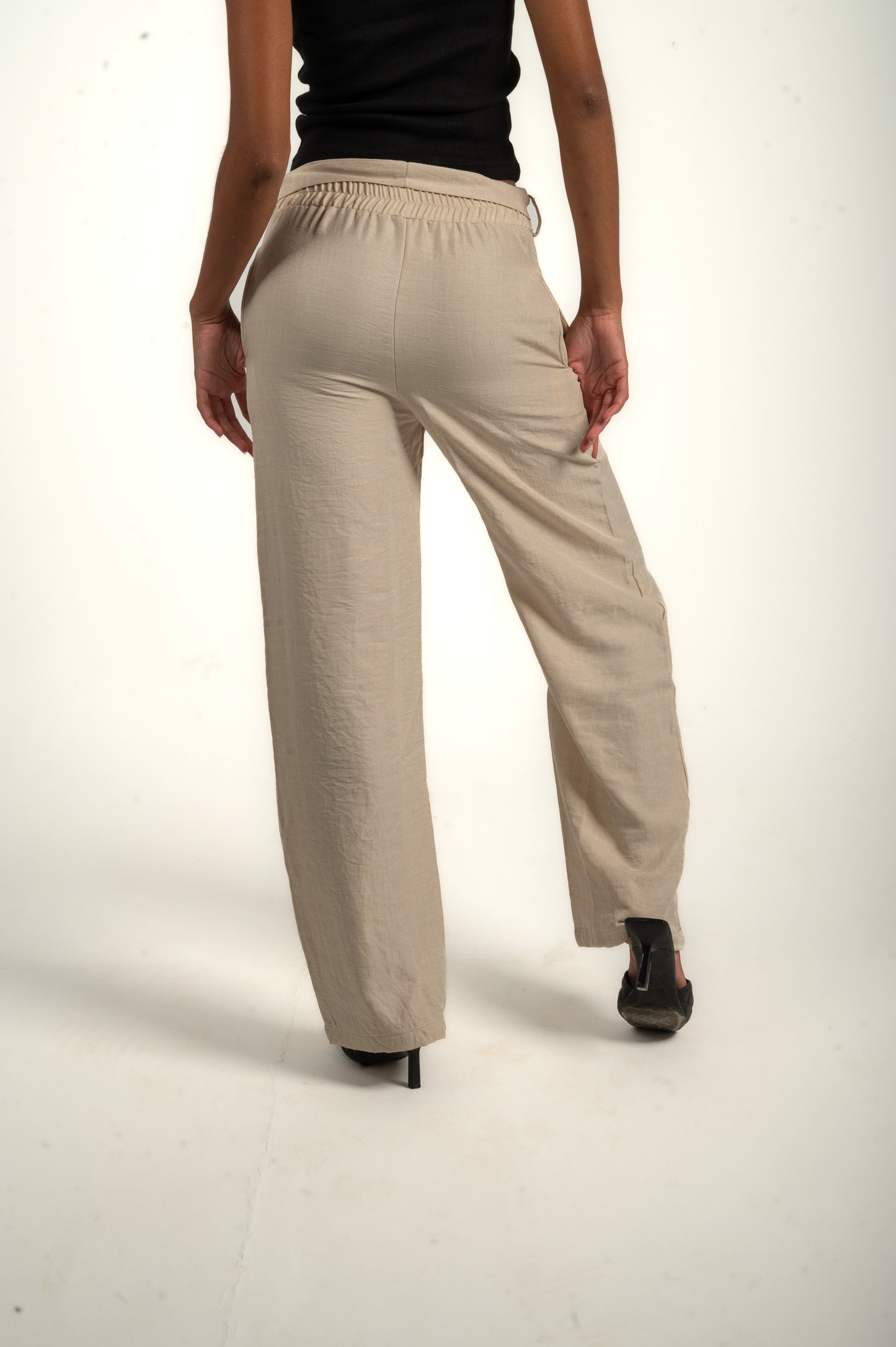 Flowy Beige Pants