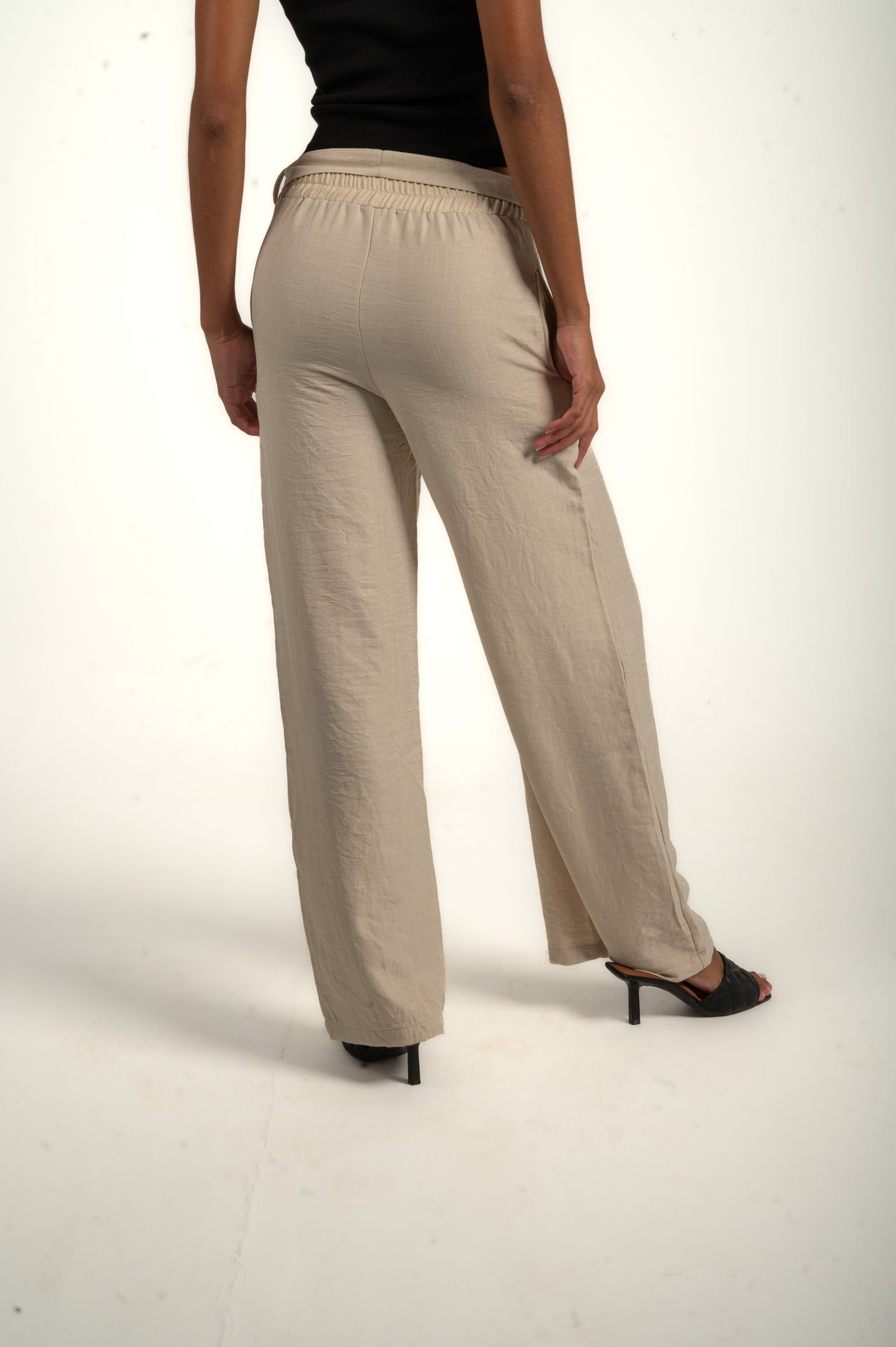 Flowy Beige Pants