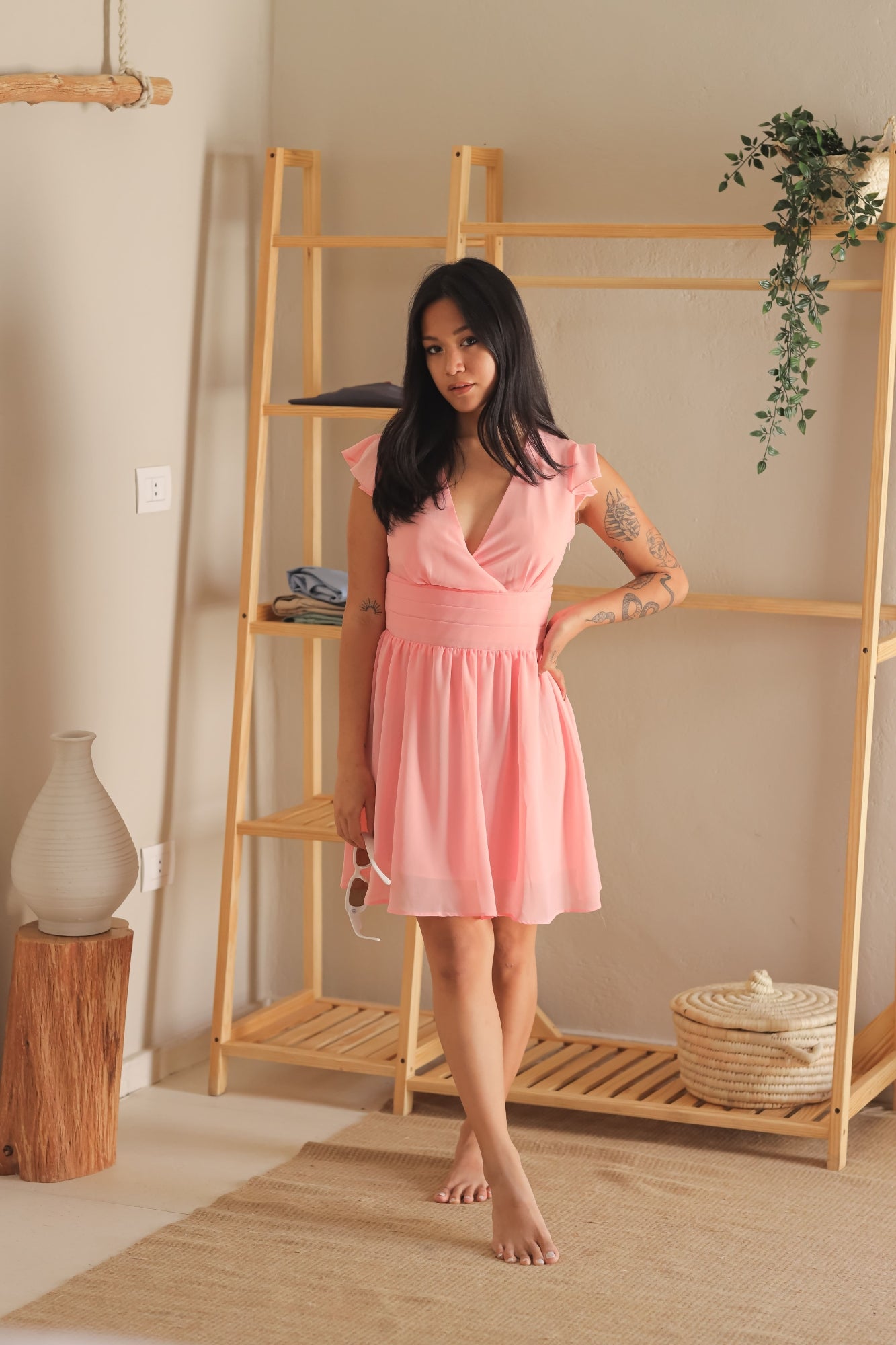 Crossett Dress - Pink