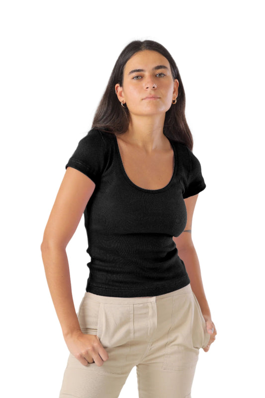 By Christa black basic Top