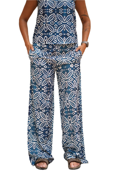 Boho Blue Set - Pants