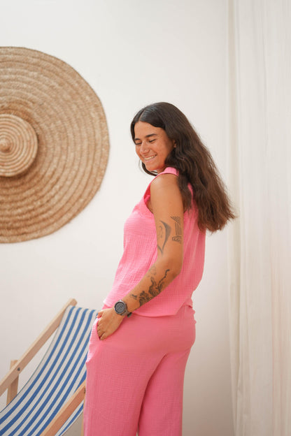 Boho Pink Set - Pants