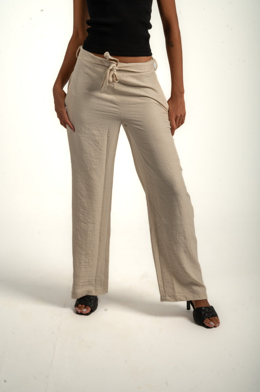 Flowy Beige Pants